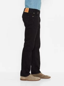 Levis Levi's 005010660 Mens 501 Original Fit Jeans Black -Western Cowboy Equipment 005010660 3