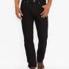 Levis Levi's 005050260 Mens 505 Regular Fit Jeans Black -Western Cowboy Equipment 005050260