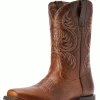 Ariat 10042399 Mens Sport Boss Man Western Boot Rich Cognac -Western Cowboy Equipment 07psxzh0