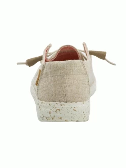 Hey Dude 121410121 Womens Wendy Shoe Chambray White Nut - 15A -Western Cowboy Equipment 1826mucf