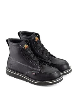 Thorogood 814-6206 Mens American Heritage Midnight Series Black -Western Cowboy Equipment 26qly2kd