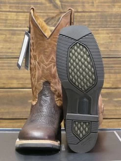 Lucchese M4090.WF Mens Rudy Peanut Cowhide Performance Cowboy Boots Chocolate 12 Lucchese M4090.WF Mens Rudy Peanut Cowhide Performance Cowboy Boots Chocolate -Western Cowboy Equipment 4090 WF 6