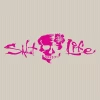 Salt Life SAD926 Signature Hibiscus Skull Decal -D -Western Cowboy Equipment 75d4r53t