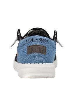 Hey Dude 121414790 Womens Wendy Boho Shoe Black - 9 -Western Cowboy Equipment 7fg7q3o7