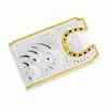 Montana Silversmiths MCL5236 Two-Tone Carved Horseshoe Money Clip Silver 2 Montana Silversmiths MCL5236 Two-Tone Carved Horseshoe Money Clip Silver -Western Cowboy Equipment 940npuwa