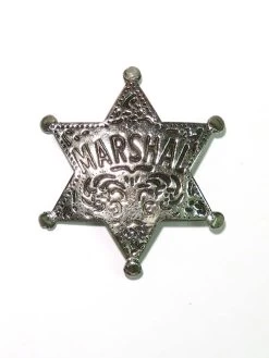 Star Marshal Western Replica Badge BW-45