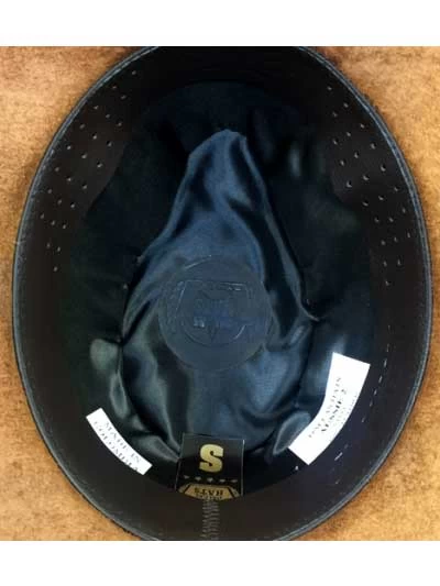 Dallas Hats AUSSIE II Brown Leather Hat Brown 6 Dallas Hats AUSSIE II Brown Leather Hat Brown - Image 4