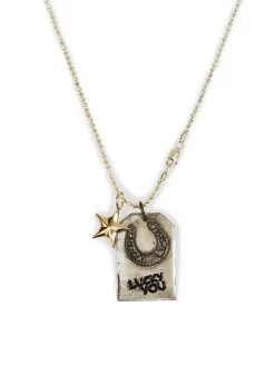 Elk Creek By VoGT Lucky You Western Charm Necklace V16-161