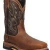 Dan Post DP56429 Mens Warrior Waterproof Work Boot Brown 2 Dan Post DP56429 Mens Warrior Waterproof Work Boot Brown -Western Cowboy Equipment FrontSide 5cf3016c 9d91 4f2f a6b6 781e9c5c5d36 1