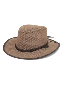 American Hat Makers SOAKER Breathable Wide Brim Sun Hat Sand