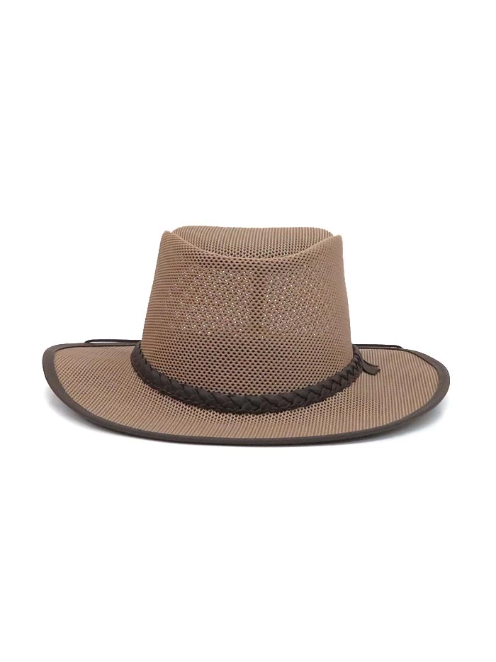 American Hat Makers SOAKER Breathable Wide Brim Sun Hat Sand 4 American Hat Makers SOAKER Breathable Wide Brim Sun Hat Sand - Image 2