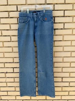 Wrangler FRCV42V Mens Flame Resistant Vintage Boot Jean Denim -Western Cowboy Equipment IMG 0662