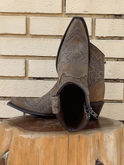 Circle G L5915 Ladies Embroidery & Zipper Ankle Boot Orix 12 Circle G L5915 Ladies Embroidery & Zipper Ankle Boot Orix -Western Cowboy Equipment IMG 1762