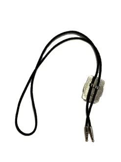 Double S 22822 Longhorn Star Bolo Tie Silver And Gold -Western Cowboy Equipment IMG 2474