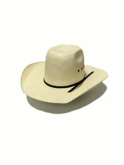 Twister T71639 Youth Bangora Straw Western Hat Ivory