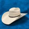 Justin JS6330WHSN4408 Straw Cowboy Hat White -Western Cowboy Equipment IMG 5071