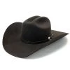 Justin JF0657DYLA Bent Rail Dylan 6X Fur Felt Cowboy Hat Chocolate -Western Cowboy Equipment JS0657DYLA 1