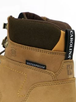 Carolina LT651 Mens Lytning Waterproof Carbon Composite Toe Work Boot Tan -Western Cowboy Equipment LT651 FF