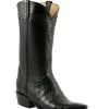 Lucchese L1418.53 Mens Classic Ultra Belly Caiman Western Boots Black -Western Cowboy Equipment Lucchesse Boots Mens L1418 53