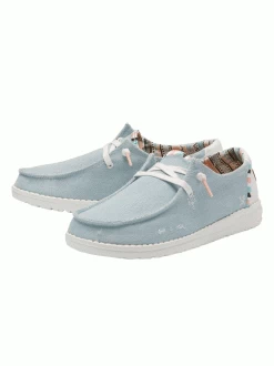Hey Dude 121412412 Womens Wendy Boho Shoe Light Denim - 11A