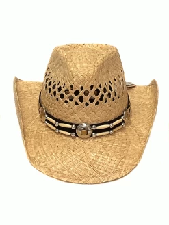 Bullhide ASHLAND 2126 Genuine Panama Hat Natural