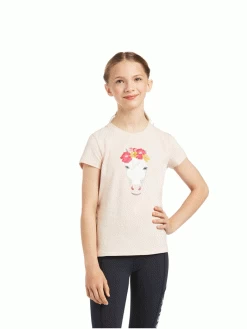 Ariat 10039646 Kids Wonderful Dream T-Shirt Heather Pink